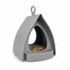 Protective Roof & Hanging Loop Window Bird Feeder