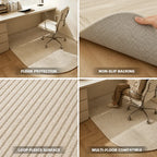 Loop Fleece Non-Slip Office Chair Mat