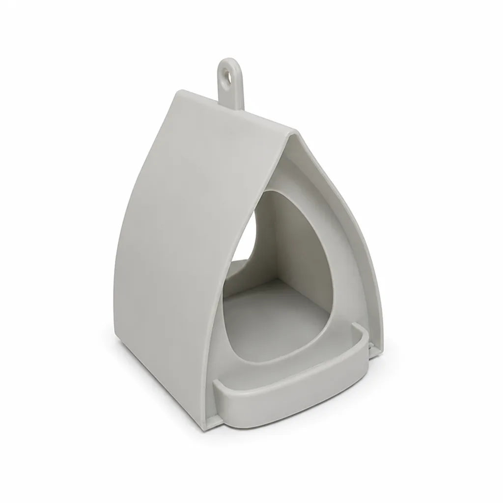Protective Roof & Hanging Loop Window Bird Feeder