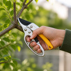 SK5 Steel Ratchet Garden Pruner (Non-Slip Handle)