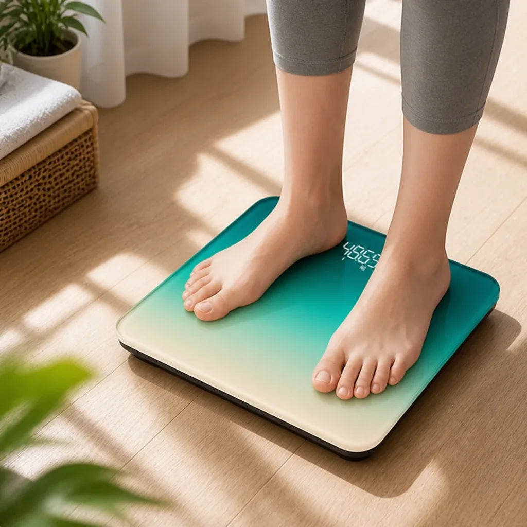 50g Accuracy Rechargeable & Battery-Powered Digital Body Scale