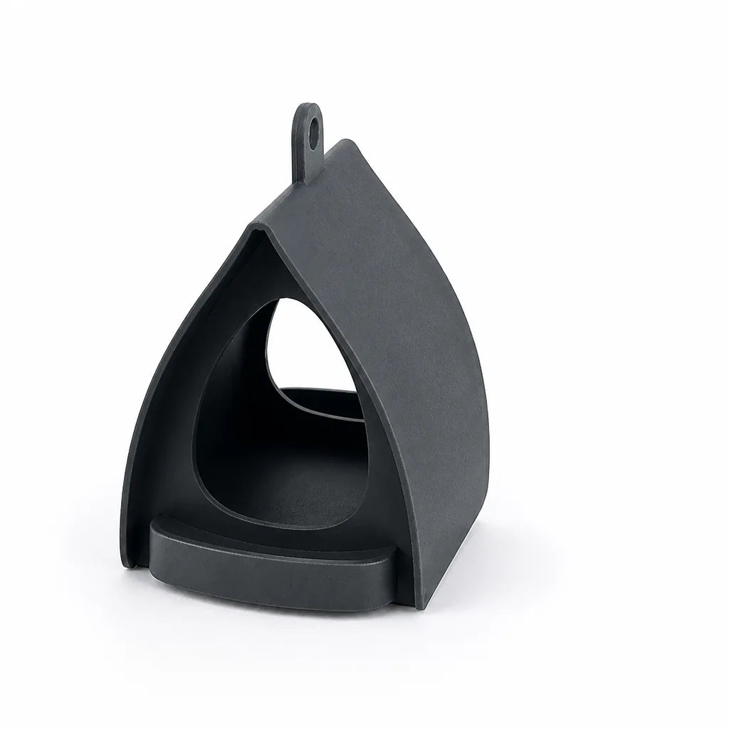 Protective Roof & Hanging Loop Window Bird Feeder