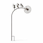 Stainless Steel Weather-Resistant Dandelion Garden Stake (68 or 82 cm)