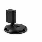 Self-Locking Solid Brass Door Stopper (Adhesive & Screw Mount)